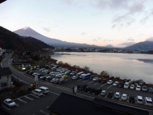 ホテルあさふじ　窓から富士山