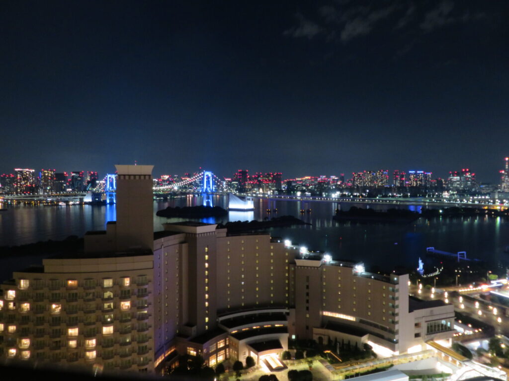 グランドホテルニッコー東京台場の眺め