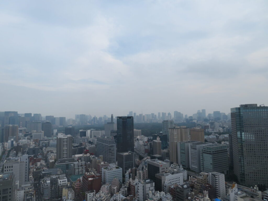 東京ドームホテルからの眺め