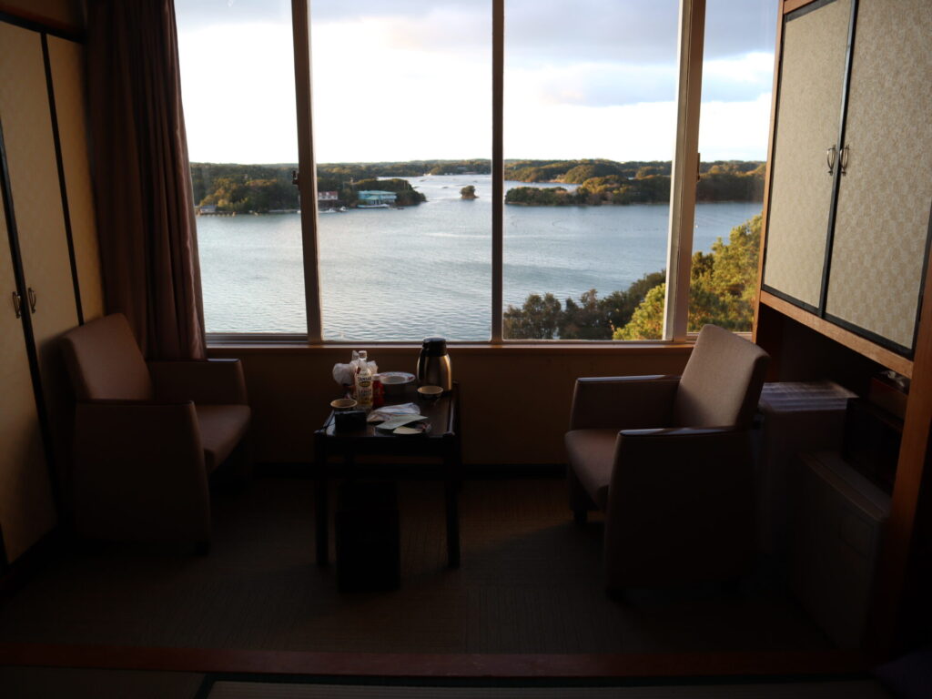 賢島の宿 みち潮の部屋からの眺め