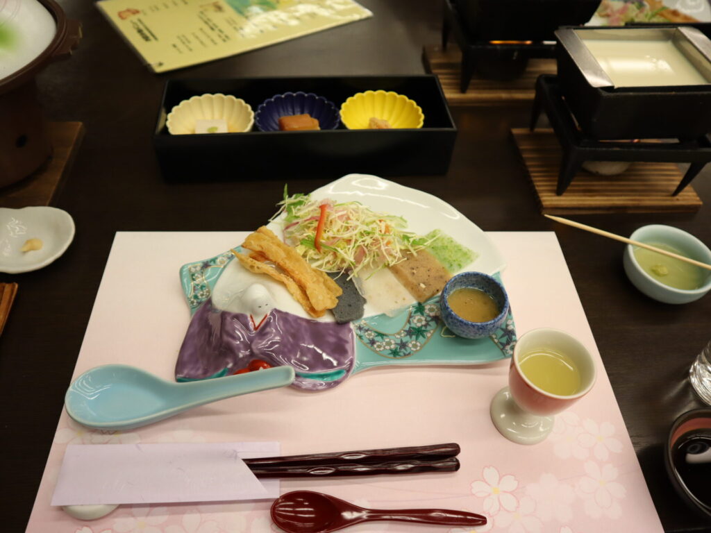 猿ヶ京ホテルの夕食